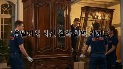 용달이사 시간 절약 완벽 가이드! ⏱️